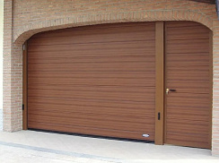 Гаражные ворота DoorHan с текстурой под дерево