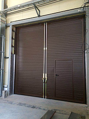 Противопожарные распашные ворота с классом огнестойкости ei120