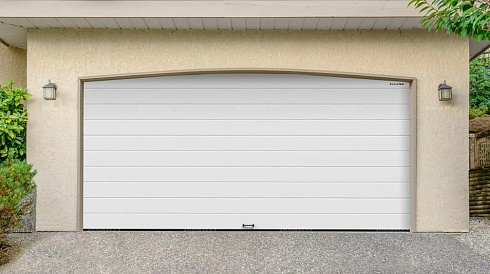 Секционные ворота DoorHan из алюминиевых сэндвич-панелей