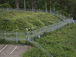 Забор DoorHan серия «Стандарт» цвет серый ral 7004 2535x1630 мм