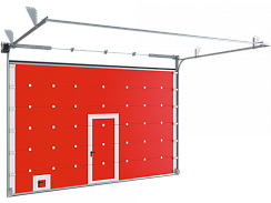 Автоматические противопожарные секционные ворота DoorHan 2400х2400мм