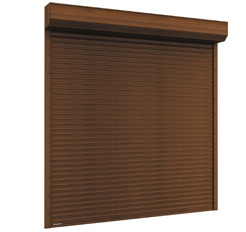 Рулонные ворота для въезда 4300x1200