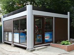 Стальные витринные рольставни DoorHan 1200х1700