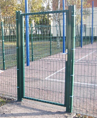 Калитки из сетки 3d DoorHan цвет зеленый ral 6005 900x1500 мм