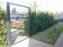 Калитки из сетки 3d DoorHan цвет серый ral 7000 1200x1500 мм