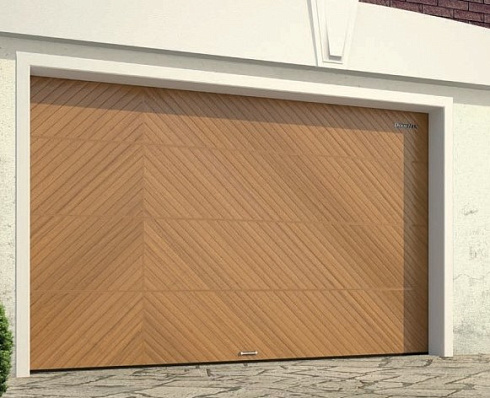 Гаражные ворота DoorHan с покрытием под дерево