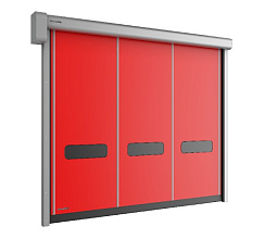 Рулонные ворота для автомойки 3500x3200