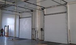 Промышленные секционные ворота серии isd01, 3000x3000