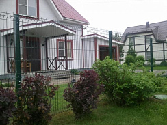 Забор DoorHan серия «Оптима Лайт» цвет зеленый ral 6005 2535x1730 мм