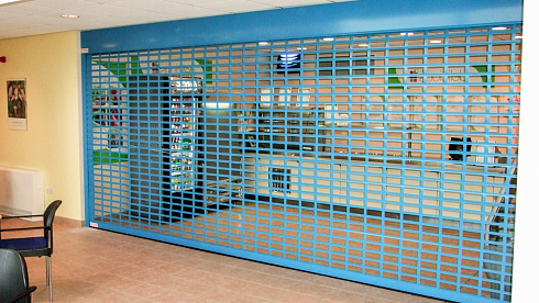 Решетчатые рольставни DoorHan с прозрачными вставками