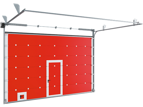 Автоматические противопожарные секционные ворота DoorHan 3400х3400мм