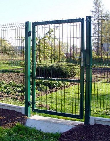 Калитки из сетки 3d DoorHan цвет зеленый ral 6005 800x1500 мм