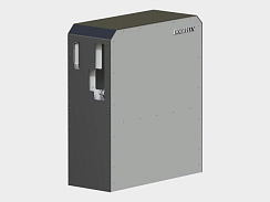 Стойка шлагбаума DoorHan barrier protector (защитный барьер) с встроенными светодиодными сигнальными лампами