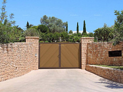 Уличные распашные ворота премиум 3600*1900