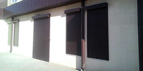 Рольставни для двери DoorHan