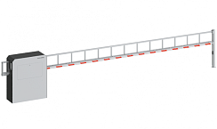 Антивандальный шлагбаум DoorHan серии barrier protector (защитный барьер) 6 м