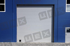 Промышленные секционные ворота серии isd01, 5500x4000
