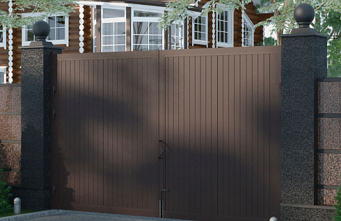 Распашные ворота DoorHan