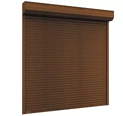 Рулонные ворота для въезда 3100x1200